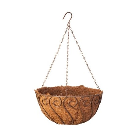 Panacea Productsrp-Import GT 14 Rust Hang Basket 87840GT